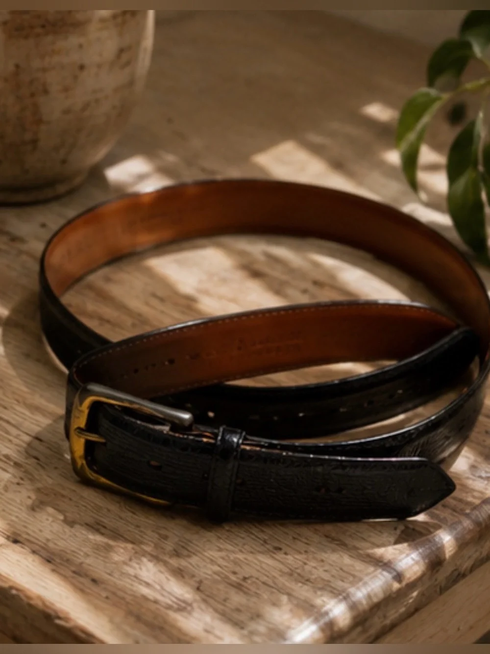 Vintage Ralph Lauren Genuine Lizard Belt Men’s/Unisex Size 36